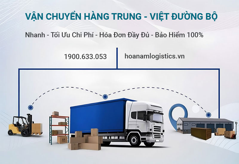 Dịch vụ vận chuyển hàng Trung Quốc về Việt Nam bằng đường bộ