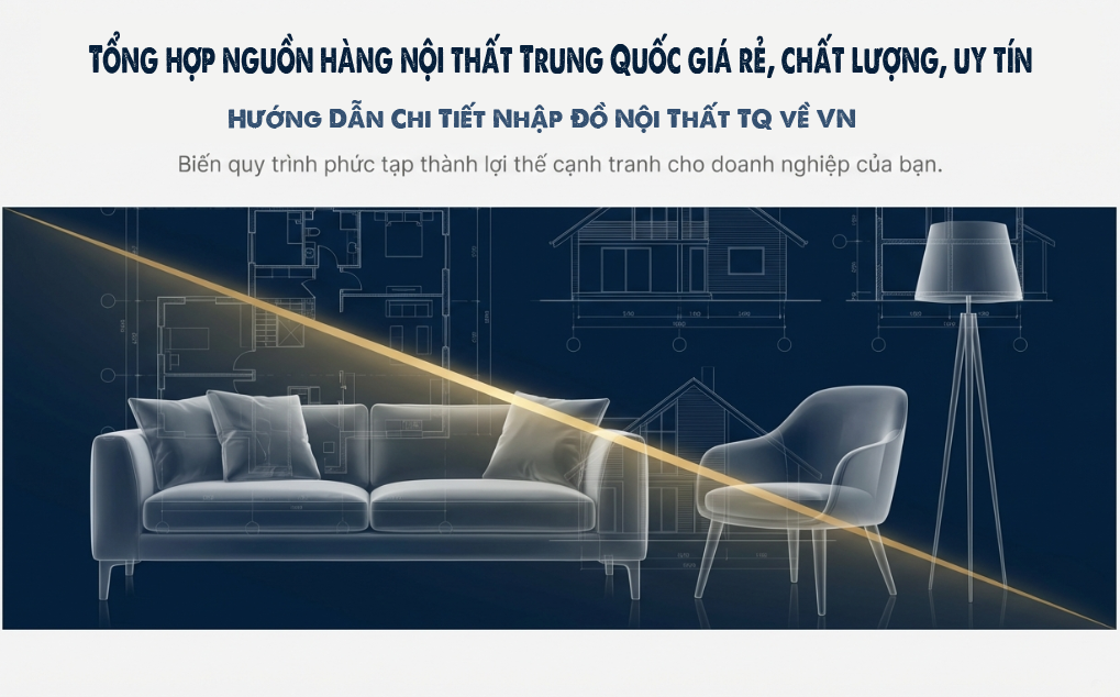 Tổng hợp nguồn hàng nội thất Trung Quốc giá rẻ, chất lượng, uy tín