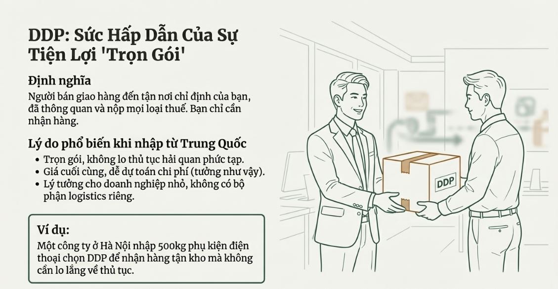 DDP là gì? Giải mã Incoterms 2020 khi nhập hàng Trung Việt