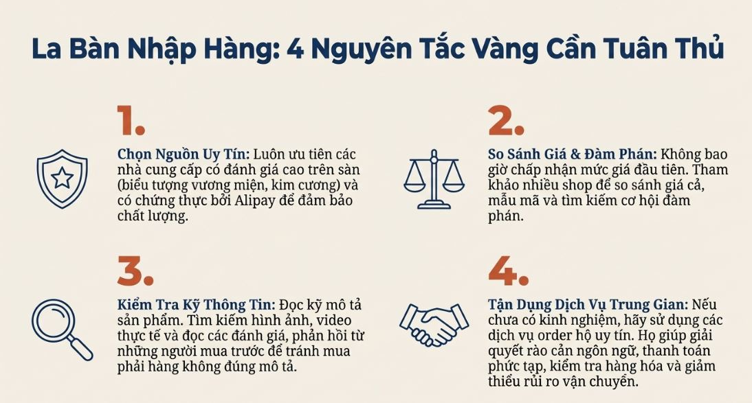 3. Cẩm nang “sống còn” cho người mới nhập hàng